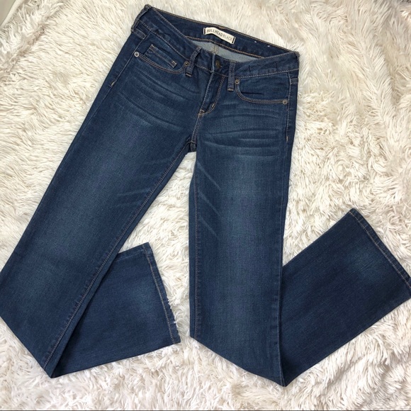 stretch denim bootcut jeans